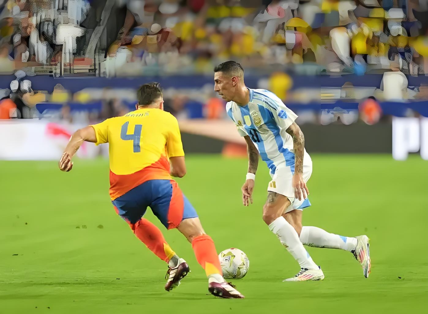 皇马绝杀哥伦比亚，迪马利亚状态火热